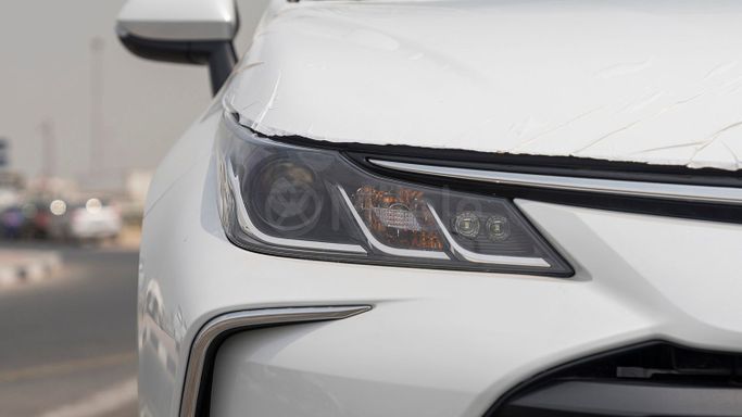 New Toyota Corolla Sporty XII (E210) Facelift, 2.0 l, 2025 in Dubai by Milele, White color. Other | AUTO.AE