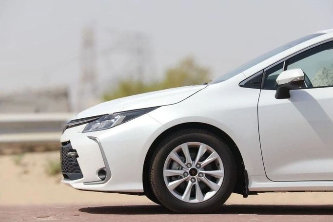 New Toyota Corolla XII (E210), 1.8 l, 2025 in Dubai by Atlantic Motors FZCO, White color. Other | AUTO.AE