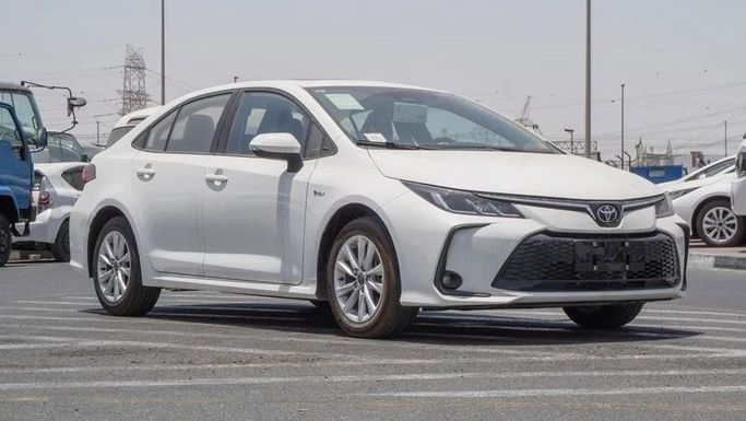 New Toyota Corolla Sporty XII (E210) Facelift, 1.8 l, 2025 in Dubai by Gold Auto, White color. Other | AUTO.AE