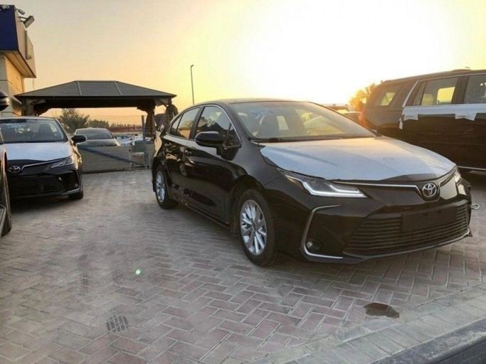 New Toyota Corolla XII (E210), 1.6 l, 2025 in Dubai by TARGET MOTORS FZE, Black color. Other | AUTO.AE