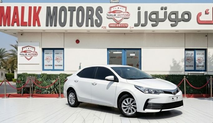 Подержанный Toyota Corolla Axio XI (E160, E170, E180) Рестайлинг 1, 1.5 л, 2018 в Дубае от MALIK MOTORS Белый цвет. Other | AUTO.AE