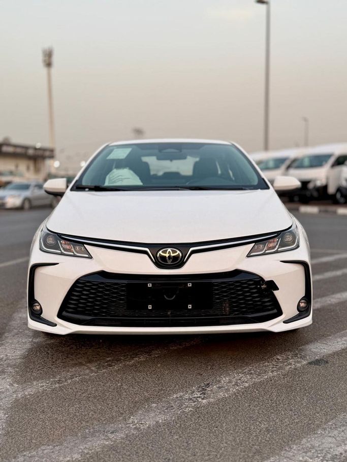 New Toyota Corolla Sporty XII (E210), 1.8 l, 2025 in Dubai by ADDRESS MOTORS, White color. GCC Specs | AUTO.AE | Listing #265866