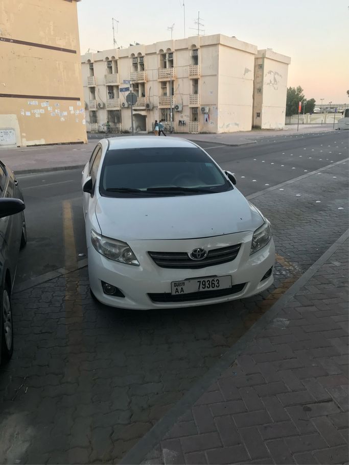 Used Toyota Corolla X (E140, E150), 1.6 l, 2008 in UAE, Dubai, White color. GCC Specs | AUTO.AE | Listing #281636