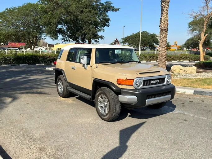 New Toyota FJ Cruiser, 4.0 l, 2023 in Dubai by Al Ketbi Motors, Beige color. GCC Specs | AUTO.AE