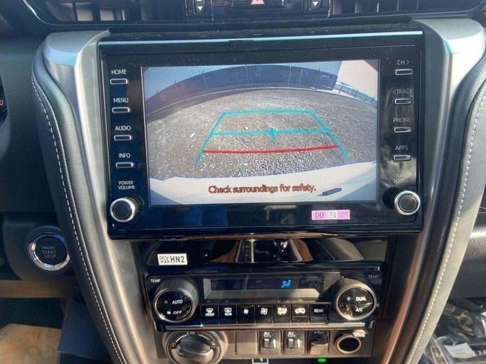 New Toyota Fortuner II Facelift, 4.0 l, 2023 in Dubai by Mohamed Hakim Motors, White color. GCC Specs | AUTO.AE