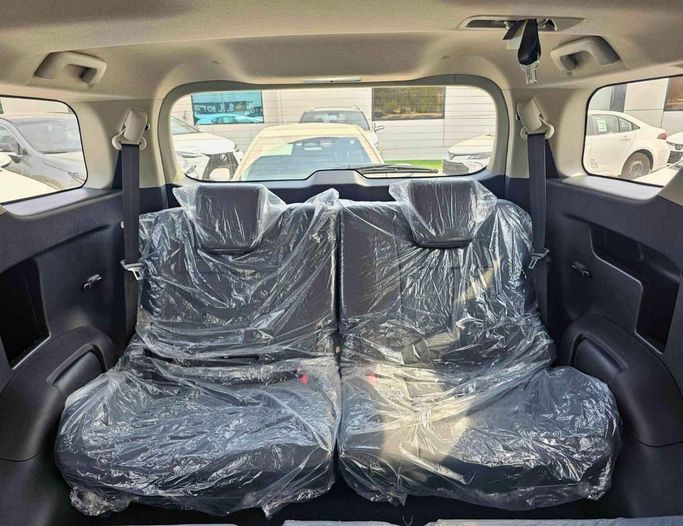 New Toyota Fortuner II Facelift, 4.0 l, 2025 in Dubai by SK Motors, White color. GCC Specs | AUTO.AE