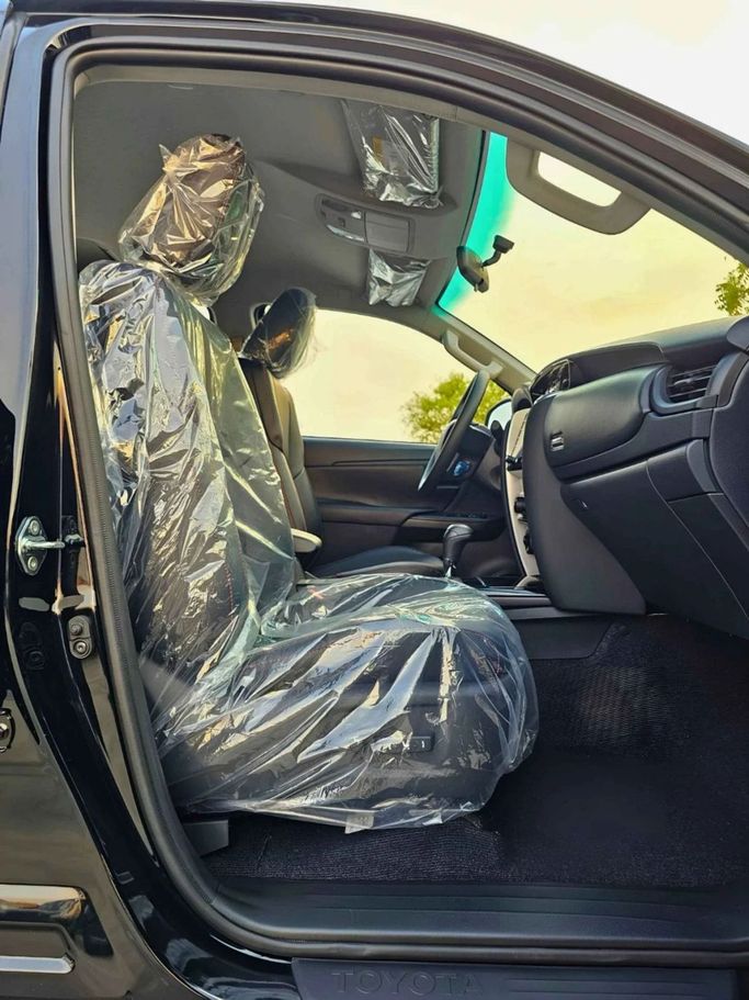 New Toyota Fortuner II Facelift, 2.7 l, 2025 in Dubai by SK Motors, Black color. GCC Specs | AUTO.AE