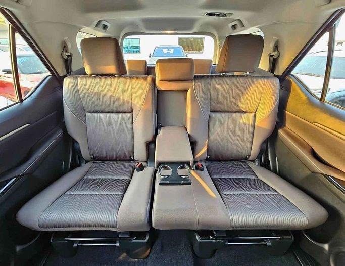 New Toyota Fortuner II Facelift, 4.0 l, 2025 in Dubai by SK Motors, Black color.  | AUTO.AE