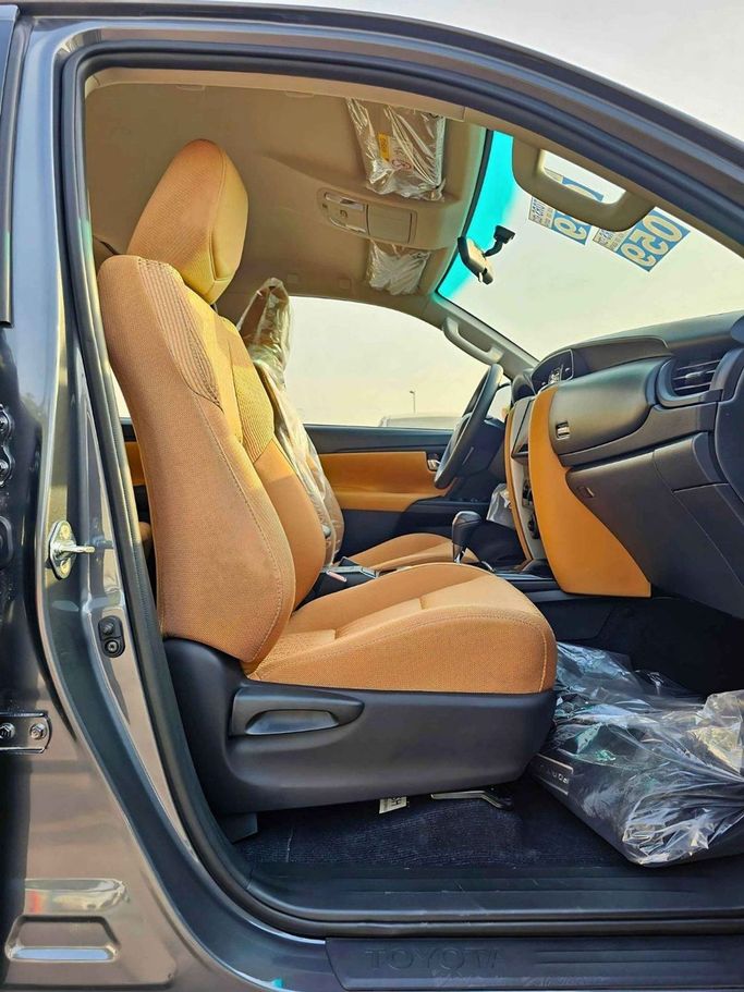 New Toyota Fortuner II Facelift, 2.4 l, 2025 in Dubai by SK Motors, Grey color. GCC Specs | AUTO.AE