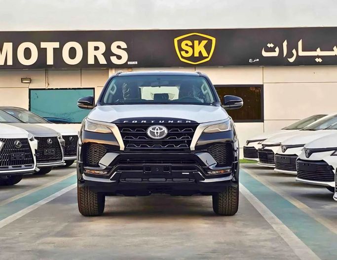 New Toyota Fortuner II Facelift, 2.7 l, 2025 in Dubai by SK Motors, Black color. Other | AUTO.AE