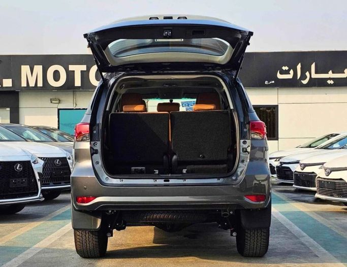 New Toyota Fortuner II Facelift, 4.0 l, 2025 in Dubai by SK Motors, Black color. Other | AUTO.AE