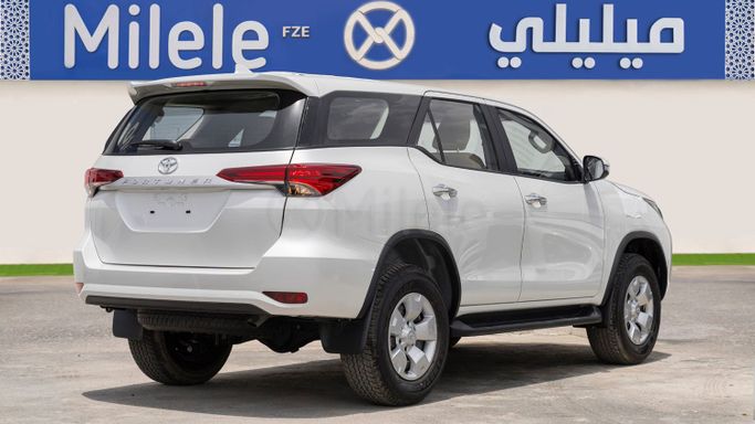 New Toyota Fortuner II Facelift, 2.4 l, 2025 in Dubai by Milele, White color. Other | AUTO.AE