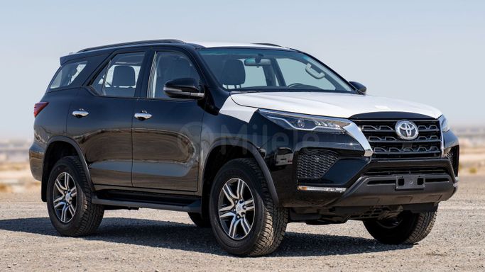 New Toyota Fortuner II Facelift, 2.7 l, 2025 in Dubai by Milele, Black color. Other | AUTO.AE