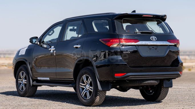 New Toyota Fortuner II Facelift, 2.7 l, 2025 in Dubai by Milele, Black color. Other | AUTO.AE