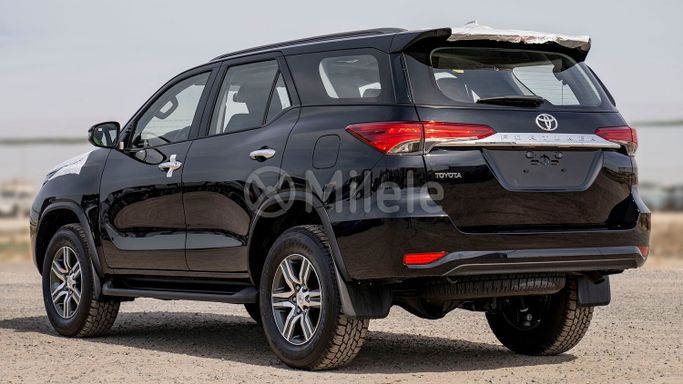 New Toyota Fortuner II Facelift, 2.4 l, 2025 in Dubai by Milele, Black color. Other | AUTO.AE