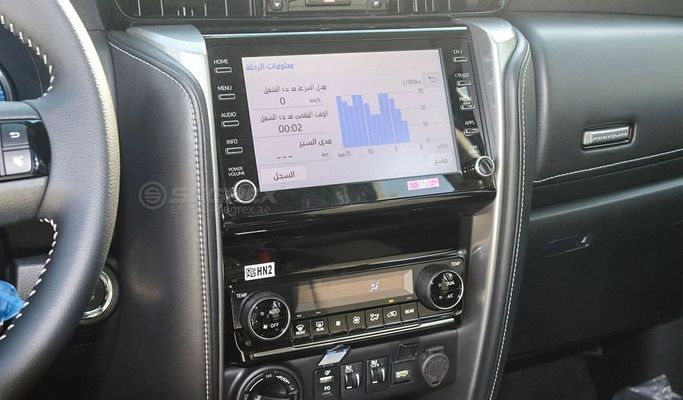 Новый Toyota Fortuner II Рестайлинг, 4.0 л, 2025 в Дубае от Segrex Auto Черный цвет. GCC | AUTO.AE