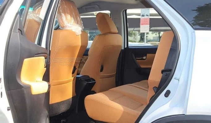 New Toyota Fortuner II Facelift, 2.7 l, 2025 in Dubai by Segrex Auto, White color. GCC Specs | AUTO.AE