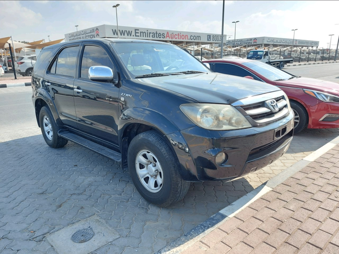Used Toyota Fortuner I Facelift, 2.7 l, 2008 in Dubai by Abdo Al Muthanna Used Cars, Black color. GCC Specs | AUTO.AE