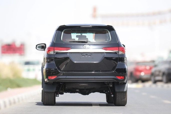 New Toyota Fortuner II Facelift, 2.7 l, 2025 in Dubai by Atlantic Motors FZCO, Black color. GCC Specs | AUTO.AE