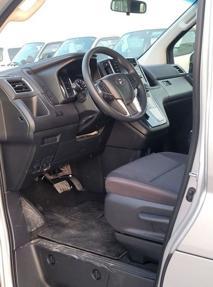 New Toyota Granvia II, 3.5 l, 2023 in Dubai by Mohamed Hakim Motors, Silver color. GCC Specs | AUTO.AE