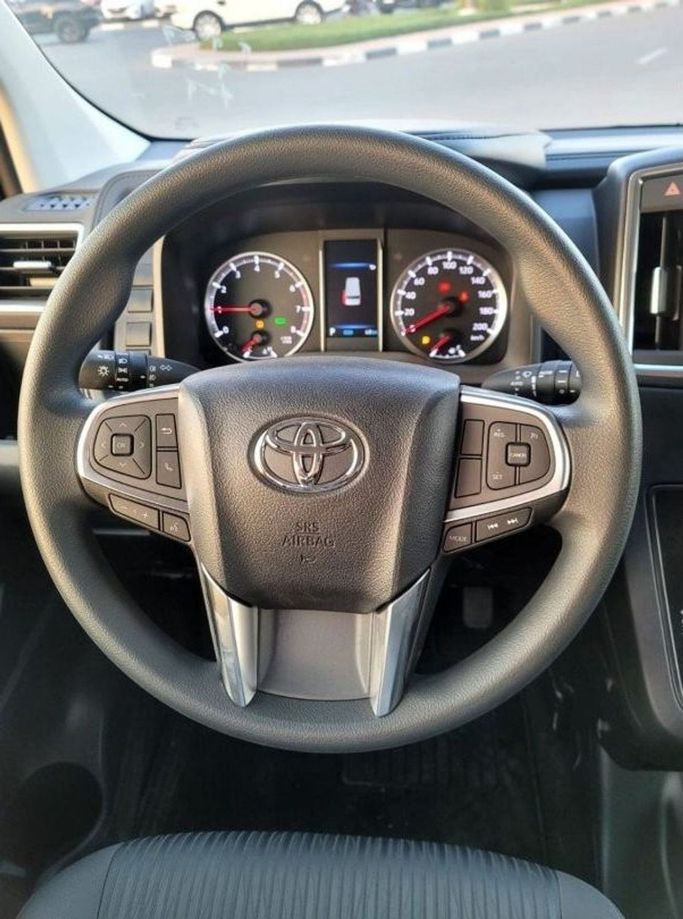 New Toyota Granvia II, 3.5 l, 2023 in Dubai by Mohamed Hakim Motors, Silver color. GCC Specs | AUTO.AE