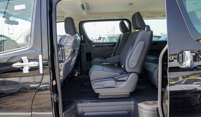 New Toyota Granvia II, 3.5 l, 2025 in Dubai by Najem Motors, Black color. GCC Specs | AUTO.AE