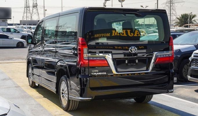 New Toyota Granvia II, 3.5 l, 2025 in Dubai by Najem Motors, Black color. GCC Specs | AUTO.AE