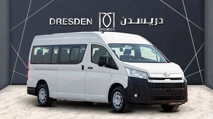 Новый Toyota HiAce H300, 3.5 л, 2025 в Дубае от Dresden Motors Белый цвет. GCC | AUTO.AE