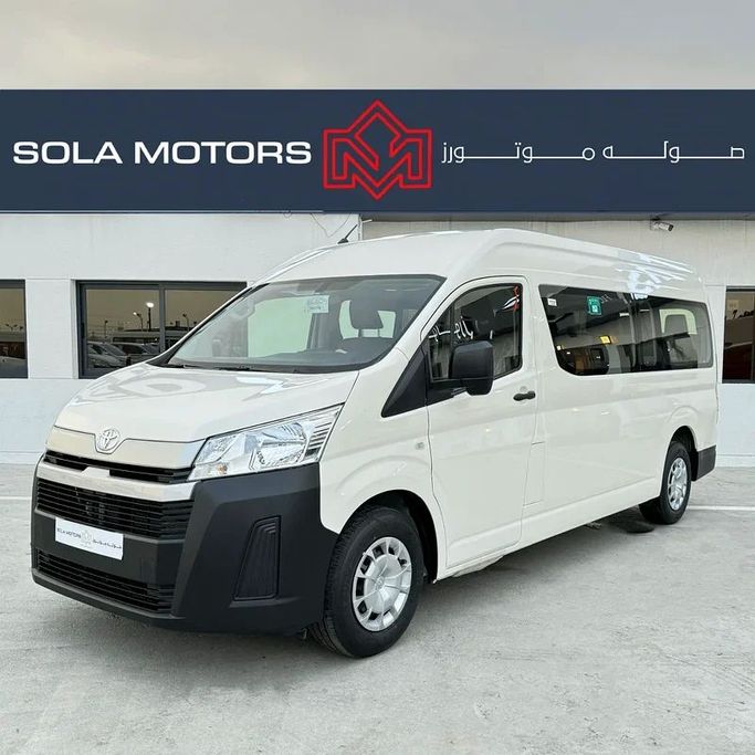 Новый Toyota HiAce H300, 3.5 л, 2025 в Дубае от Sola Motors Белый цвет. GCC | AUTO.AE