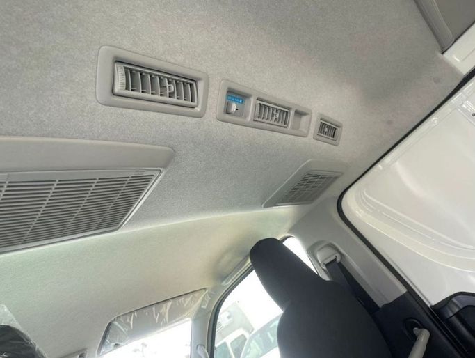 New Toyota HiAce H200 Facelift, 3.0 l, 2025 in Dubai by Mohamed Hakim Motors, White color. GCC Specs | AUTO.AE