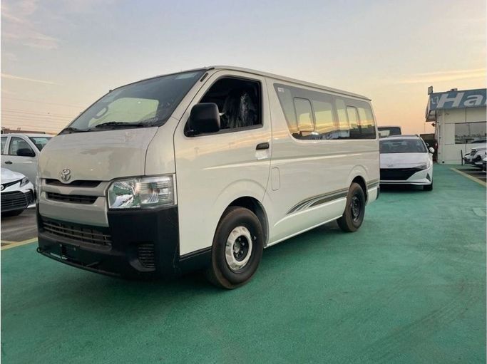 New Toyota HiAce H300, 2.8 l, 2023 in Dubai by Mohamed Hakim Motors, White color. Other | AUTO.AE