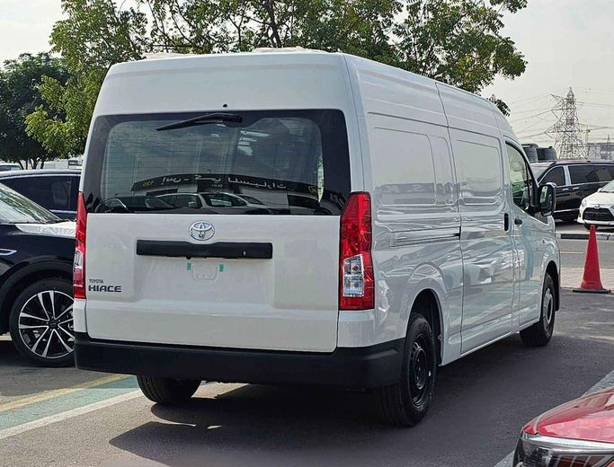 New Toyota HiAce H300, 3.5 l, 2025 in Dubai by SK Motors, White color. GCC Specs | AUTO.AE
