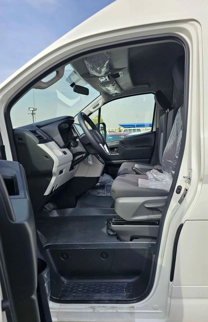 New Toyota HiAce H300, 3.5 l, 2025 in Dubai by SK Motors, White color. GCC Specs | AUTO.AE