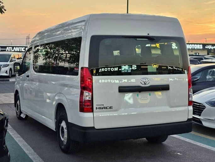 New Toyota HiAce H300, 3.5 l, 2025 in Dubai by SK Motors, White color. GCC Specs | AUTO.AE