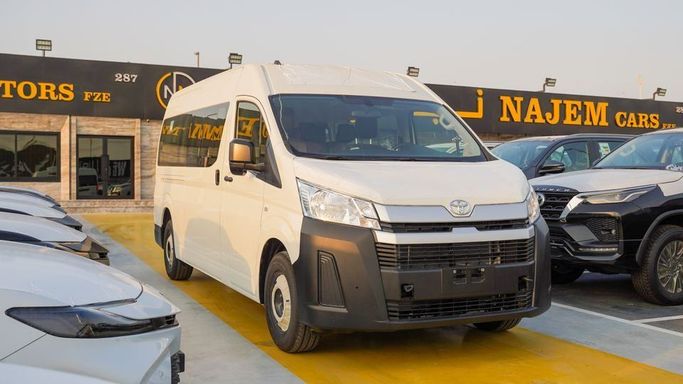 Новый Toyota HiAce H300, 2.8 л, 2025 в Дубае от Najem Motors Белый цвет. GCC | AUTO.AE