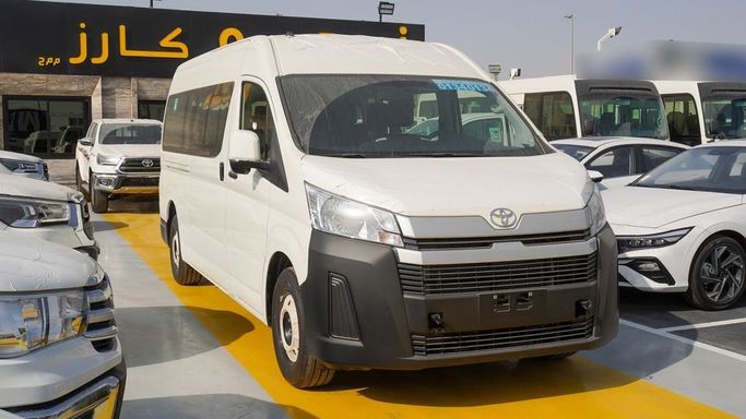 Новый Toyota HiAce H300, 3.5 л, 2025 в Дубае от Najem Motors Белый цвет. GCC | AUTO.AE