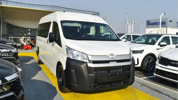 Новый Toyota HiAce H300, 3.5 л, 2024 в Дубае от Najem Motors Белый цвет. GCC | AUTO.AE