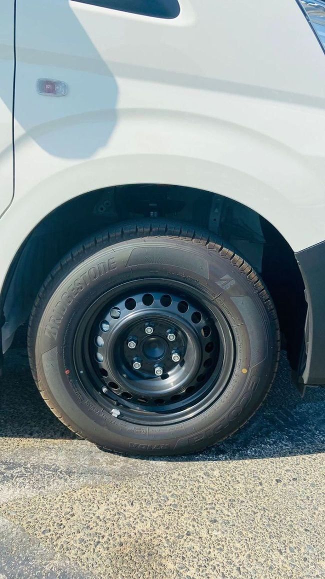 New Toyota HiAce H300, 3.5 l, 2025 in Dubai by Soltan Auto, White color. GCC Specs | AUTO.AE