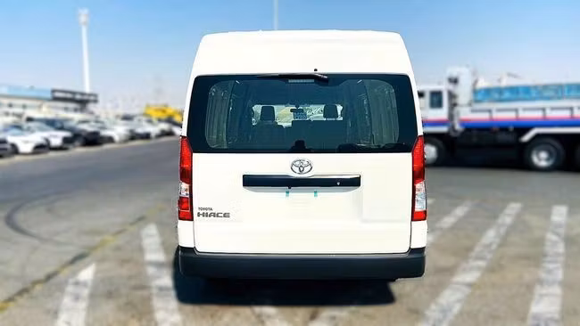 New Toyota HiAce H300, 3.5 l, 2025 in Dubai by Soltan Auto, White color. GCC Specs | AUTO.AE