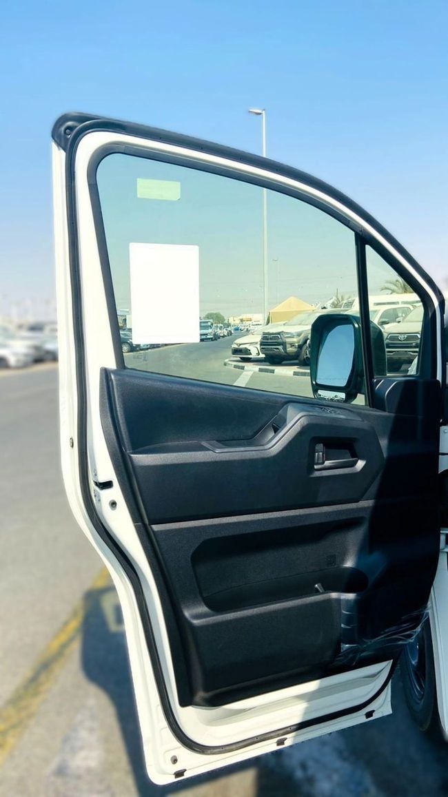 New Toyota HiAce H300, 3.5 l, 2025 in Dubai by Soltan Auto, White color. GCC Specs | AUTO.AE