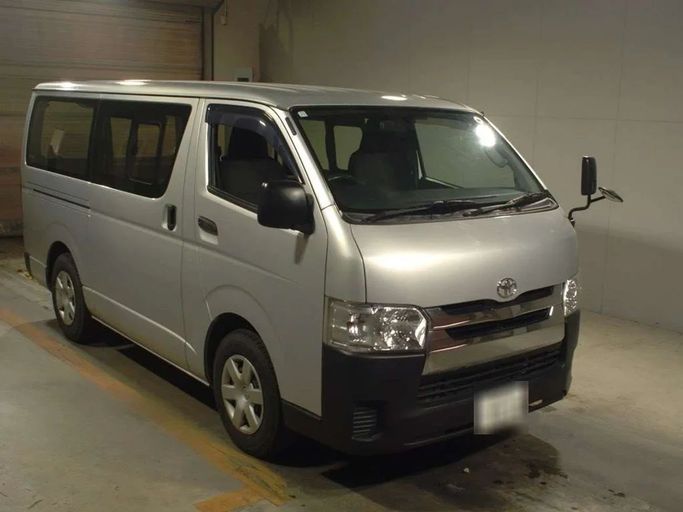 New Toyota HiAce H200 Facelift, 3.0 l, 2016 in Dubai by SK Motors, Grey color. Japanese Specs | AUTO.AE