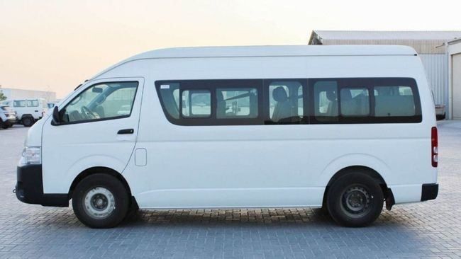 New Toyota HiAce H200 Facelift, 3.0 l, 2025 in Dubai by Falcons GT Motors FZCO, White color. European Specs | AUTO.AE