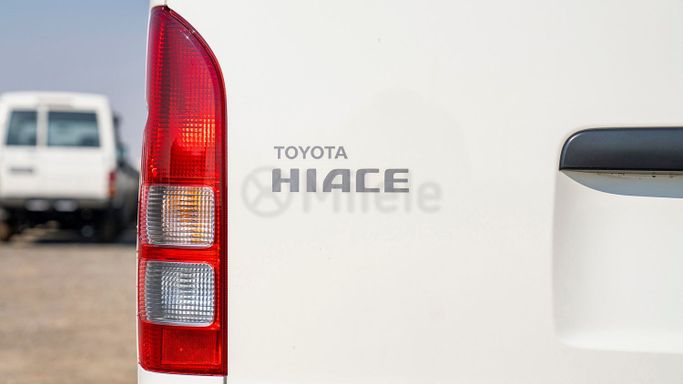 New Toyota HiAce H200 Facelift, 3.0 l, 2025 in Dubai by Milele, White color. Other | AUTO.AE