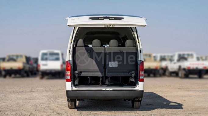 New Toyota HiAce H200 Facelift, 3.0 l, 2025 in Dubai by Milele, White color. Other | AUTO.AE