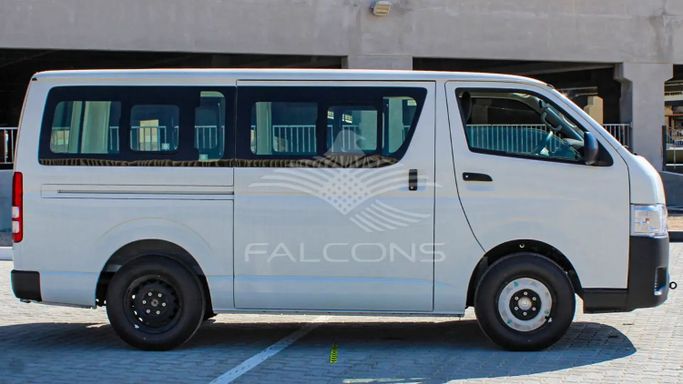 New Toyota HiAce H200 Facelift, 3.0 l, 2024 in Dubai by Falcons GT Motors FZCO, White color. Other | AUTO.AE