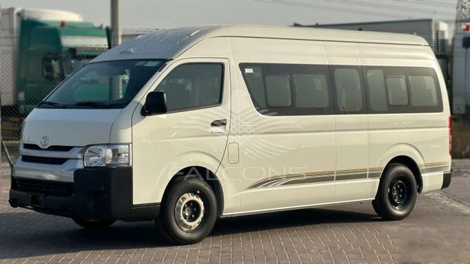 New Toyota HiAce H200 Facelift, 2.7 l, 2024 in Dubai by Falcons GT Motors FZCO, White color. Other | AUTO.AE