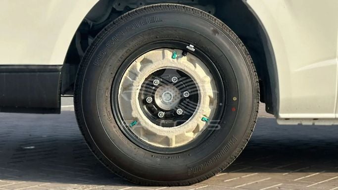 New Toyota HiAce H200 Facelift, 2.7 l, 2024 in Dubai by Falcons GT Motors FZCO, White color. Other | AUTO.AE