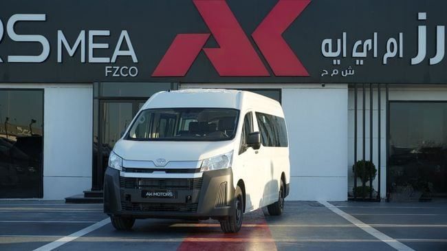 Новый Toyota HiAce H300, 3.5 л, 2026 в Дубае от AK Motors MEA Белый цвет. GCC | AUTO.AE