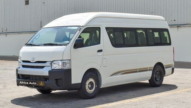 Новый Toyota HiAce H200 Рестайлинг, 2.0 л, 2024 в Дубае от Africa Auto FZE Белый цвет. GCC | AUTO.AE