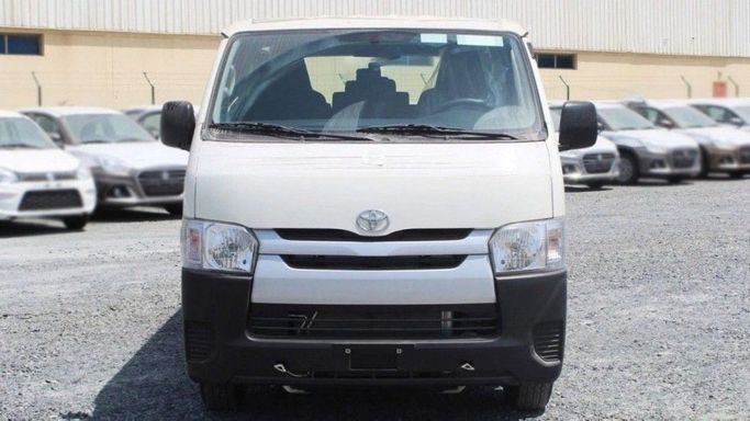 New Toyota HiAce H200 Facelift, 2.5 l, 2025 in Dubai by TARGET MOTORS FZE, White color. Other | AUTO.AE